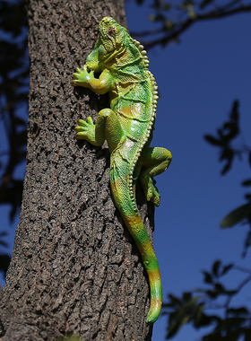 仿真蜥蜴装饰 爬行动物花园摆件庭院装饰 创意园艺蜥蜴挂件