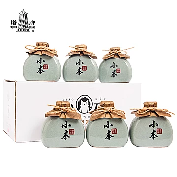 塔牌小本黄酒228ml*6瓷瓶装绍兴产半干型[23元优惠券]-寻折猪
