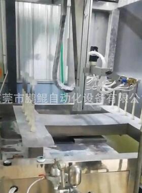 佛山五金开孔器自动喷漆设备 异形打孔器气动扩孔枪一次性喷涂机