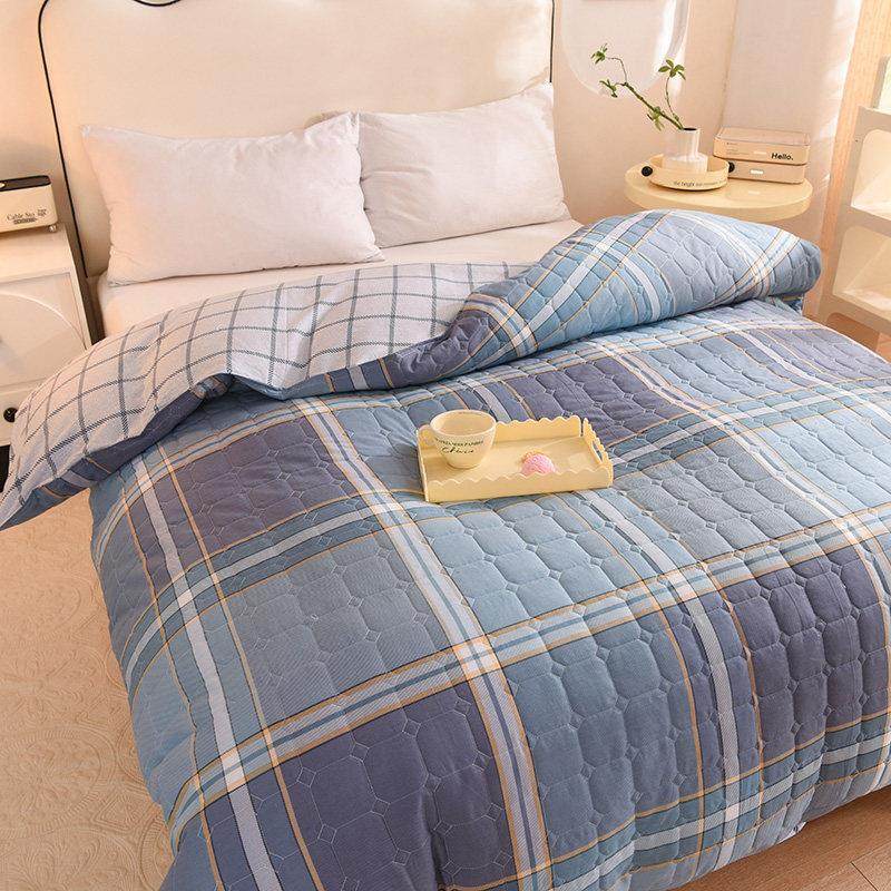 北欧风纯棉夹棉被套单件200x230全棉加厚两用空调被罩2.2x2.4定制,淘宝优惠券,粉丝福利购,淘宝优惠卷