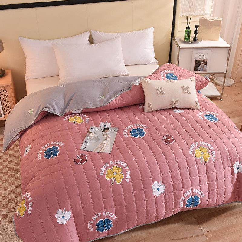 北欧风纯棉夹棉被套单件200x230全棉加厚两用空调被罩2.2x2.4定制,淘宝优惠券,粉丝福利购,淘宝优惠卷