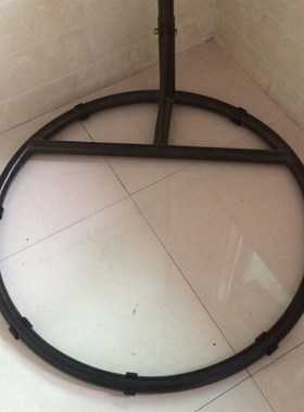 摇篮地垫 吊篮底座防摩擦卡扣 吊椅底座防滑垫 底座塑料底垫