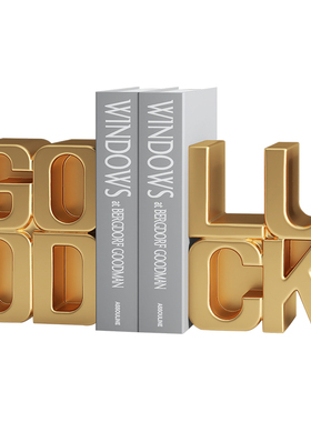 运书挡创意家居饰品酒柜客厅书柜假书书架书立电视柜装饰品