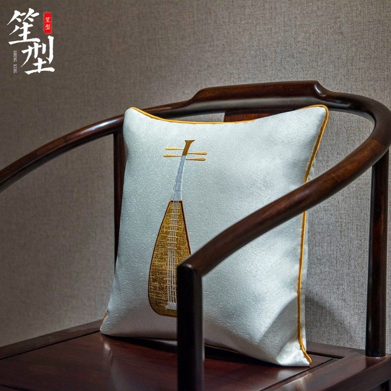 新抱枕古典刺绣靠背垫红木沙发靠包腰枕床头靠枕拆洗定制,淘宝优惠券,粉丝福利购,淘宝优惠卷