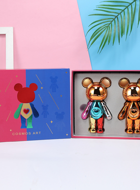 星际熊手办摆件床头小公仔卧室女生男孩装饰温P馨房间现代简约时