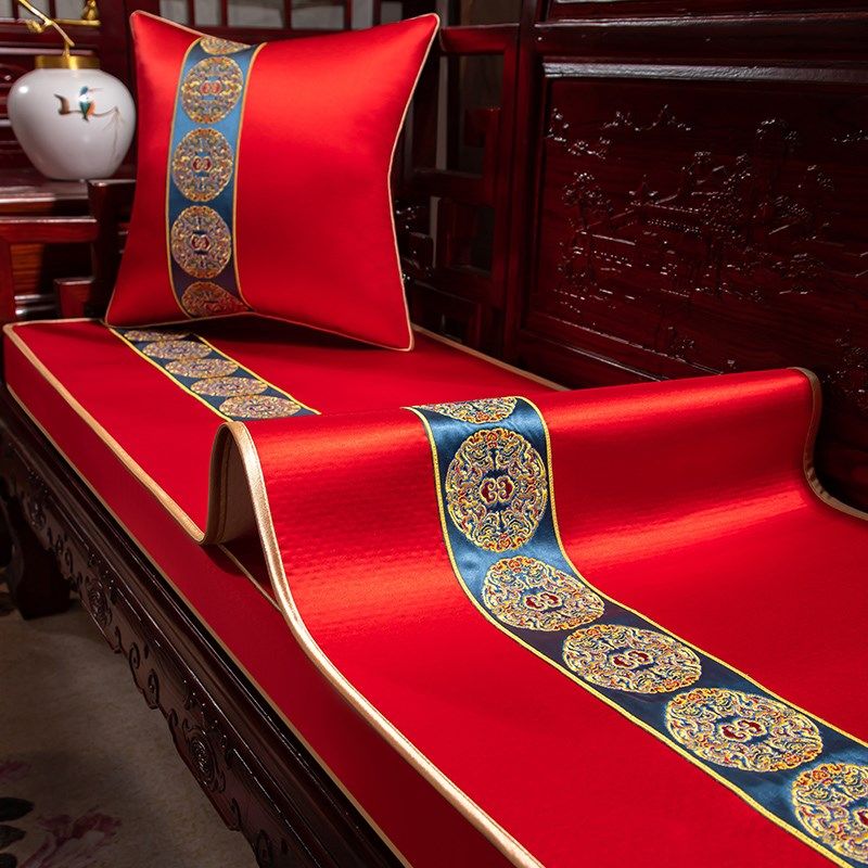 红色喜庆结婚沙发巾高档婚房客厅装饰喜字刺绣沙发靠背巾防尘盖布,淘宝优惠券,粉丝福利购,淘宝优惠卷