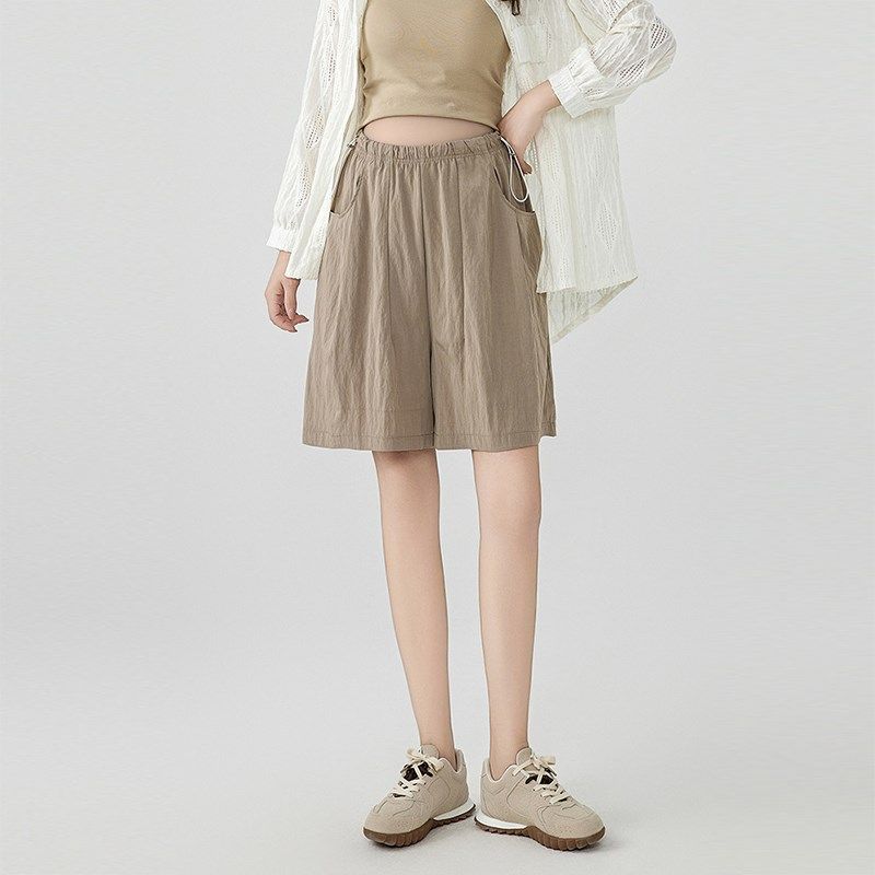 孕妇短裤夏季新款孕妇外穿五分裤薄款速干山本裤宽松孕妇休闲裤,淘宝优惠券,粉丝福利购,淘宝优惠卷