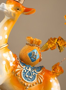 发财树摇钱树招财进宝元宝摆件办公室玄关客厅酒柜装饰品乔迁礼物