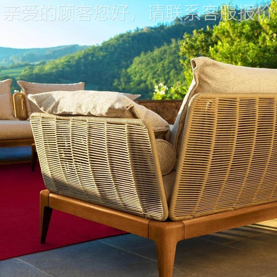 外别墅142庭院休闲沙发酒店民腐宿藤编家具组防合户木阳台桌椅现,淘宝优惠券,粉丝福利购,淘宝优惠卷