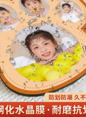 卡通相框摆台照片定制加打印冲洗制作宝宝儿童水晶画框高级感摆件