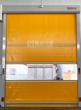 不锈钢防尘洁净卷帘门 多颜色可选卷帘门 pvc透明水晶快速卷帘门