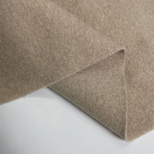 E830秋冬季加厚仿毛呢双面绒布头 柔软细腻男女款大衣外套diy面料 - 图3