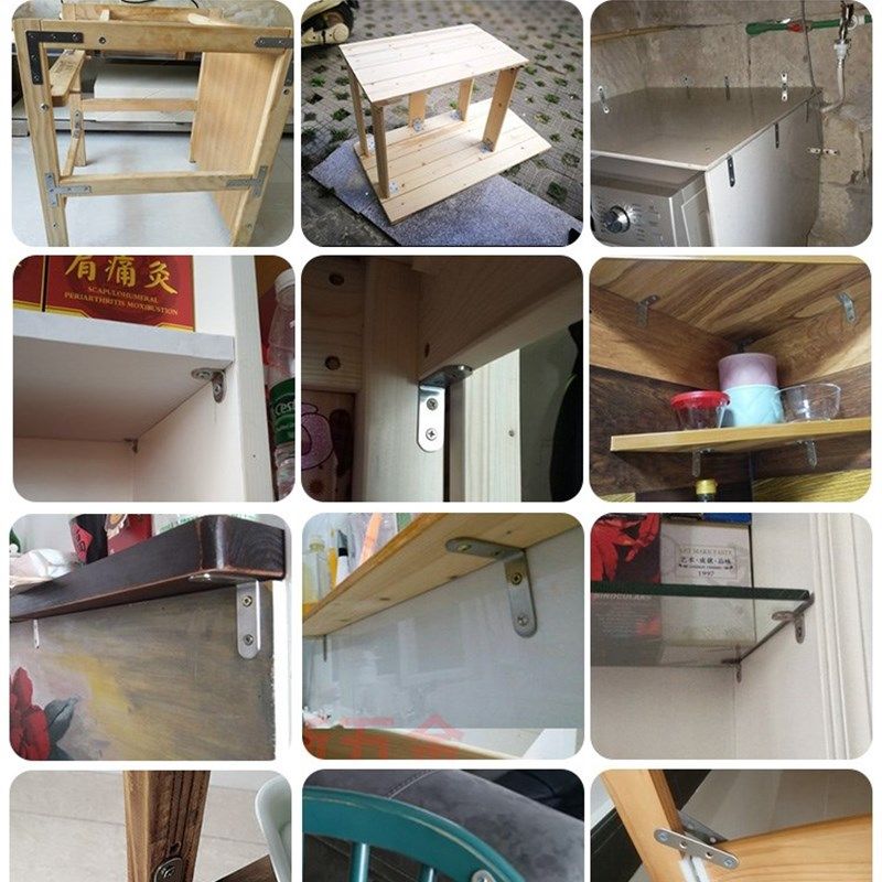 铝合金角码90度直角衣柜固定器不锈钢角码连接件椅子家具三角支架,淘宝优惠券,粉丝福利购,淘宝优惠卷