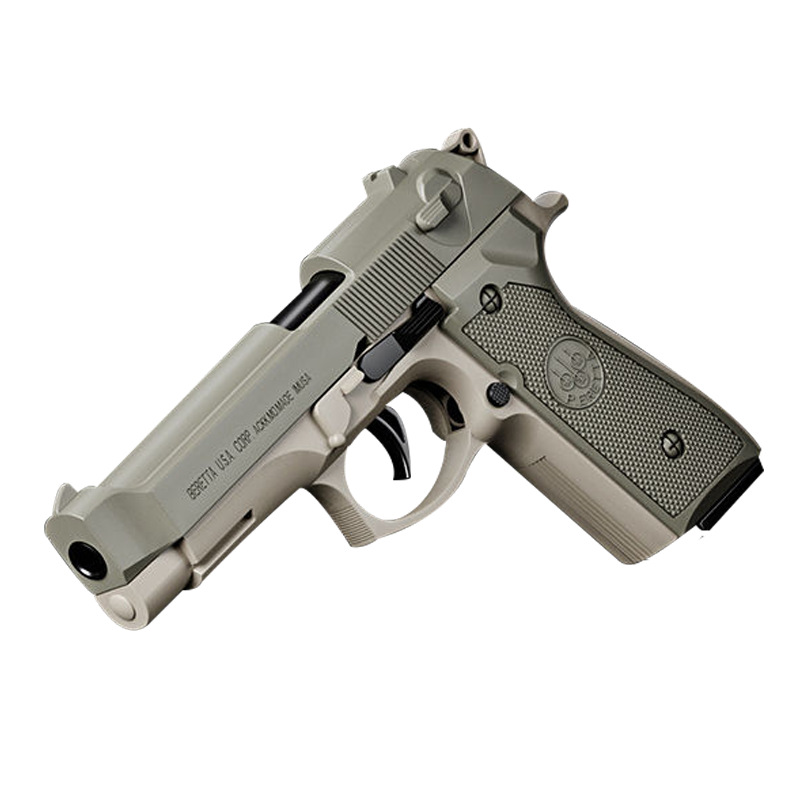 1911连发抛壳玩具枪P320伯莱塔92反吹格洛克软弹仿真手枪儿童男孩 - 图3
