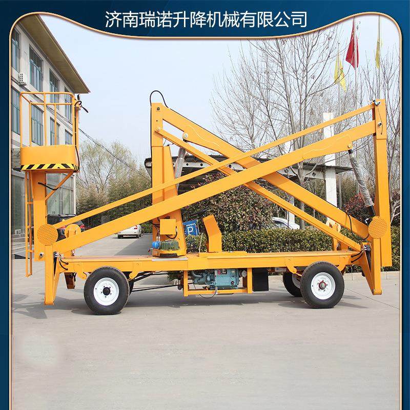 曲臂式升降机60度持续旋转折臂式电动液压高空作业车曲臂升降机,淘宝优惠券,粉丝福利购,淘宝优惠卷