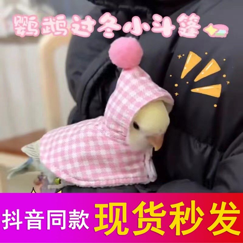 鹦鹉披风斗篷鸟衣服鹦鹉披风玄凤加厚保暖外出服鹦鹉用品鸟用品,淘宝优惠券,粉丝福利购,淘宝优惠卷