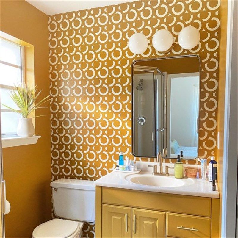 北黄铜镜前灯现代简约卫生间浴室灯卧室化妆台三头圆球鸡蛋石壁灯,淘宝优惠券,粉丝福利购,淘宝优惠卷