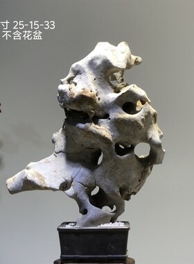 天然庭院流水鱼缸造景石假山盆景太湖石奇石观赏石