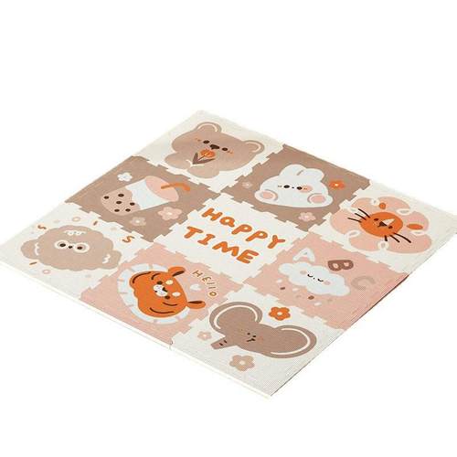 babygo爬行垫加厚婴儿客厅无味宝宝拼接地垫家用折叠爬爬垫游戏垫 - 图3