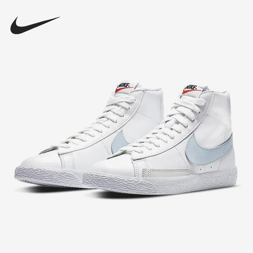 Nike/耐克正品Blazer GS女子大童中帮运动休闲板鞋CZ7531-102 - 图0