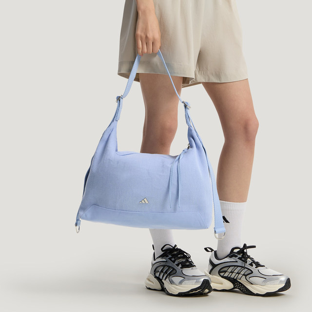 Adidas ຂອງແທ້ຊຸດກິລາແສງສະຫວ່າງ CANVASBAGMEDIUM ຖົງ crossbody ຄລາສສິກ KY1965