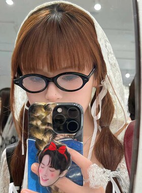 兔碧眼镜/小脸天菜 书呆子知识份子小框K眼镜框 修饰脸型尅配近视