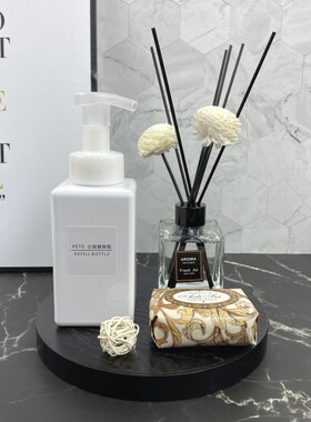 样板间衣帽间卫生间托盘组合套装香薰沐浴品瓶子梳子毛巾扣配饰