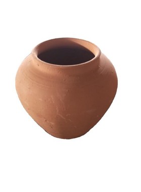 五色土陶罐老式土陶盆粗陶罐花A盆瓦罐坛子放五方土五行土专用容