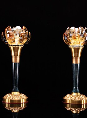 纯铜家用供佛铜香炉供具套装佛具供佛用品供P水杯长明灯花瓶供盘