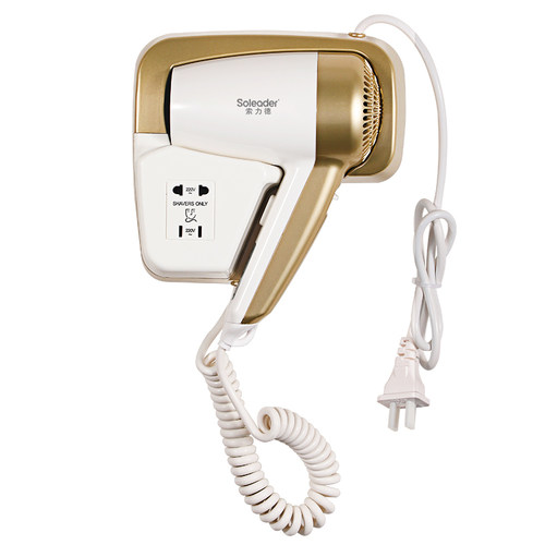 酒店专用民宿壁挂式电吹风机宾馆浴室吹风筒卫生间家用干发器挂墙 - 图3