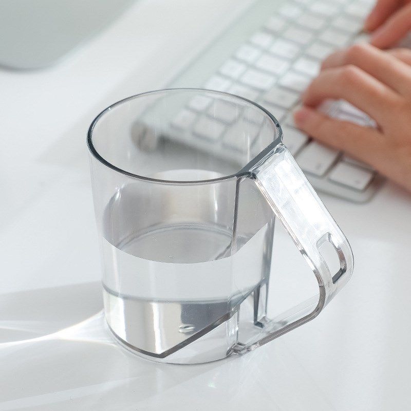创意倒置沥水漱口杯家用透明塑料杯简约儿童杯子情侣收纳刷牙杯粉,淘宝优惠券,粉丝福利购,淘宝优惠卷