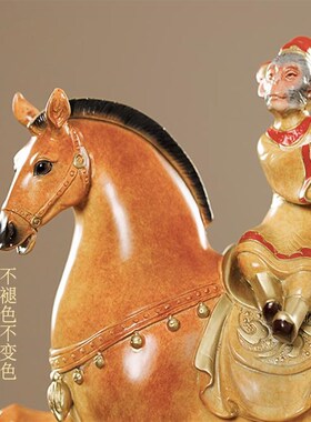 丰州高端铜马饰品办公室装饰工艺品公司搬迁开业乔迁礼品