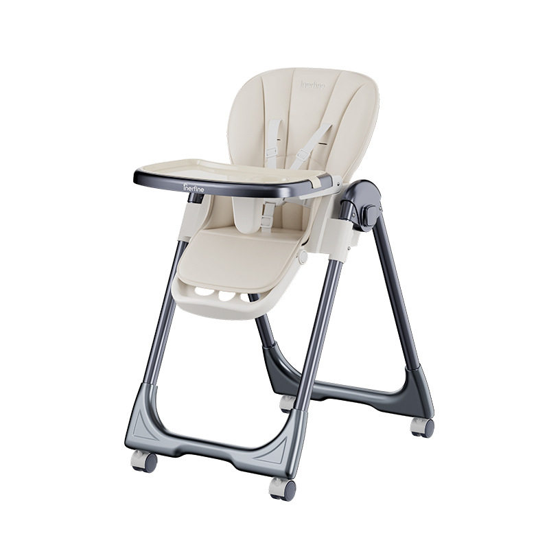 宝宝婴儿餐椅儿童家用高级感可折叠含坐垫可调高低可坐可躺万向轮,淘宝优惠券,粉丝福利购,淘宝优惠卷