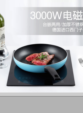 嵌入式电陶炉单灶家用电磁炉灶台镶嵌内嵌式台式两用智能公寓爆炒