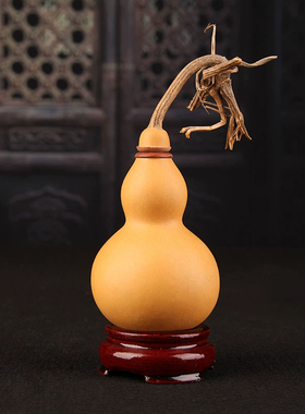 天然开口空心葫芦挂件摆件大小号文玩把玩无籽掏空真门口客厅床头