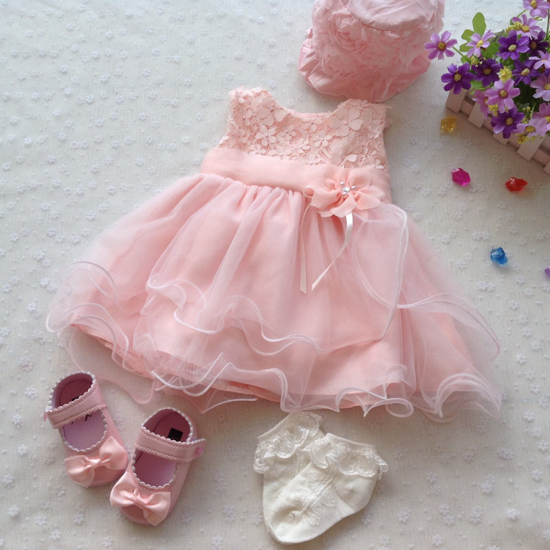 婴儿百天100天公主连身裙3-6月礼服裙 女宝宝满月服1周岁生日礼物,淘宝优惠券,粉丝福利购,淘宝优惠卷