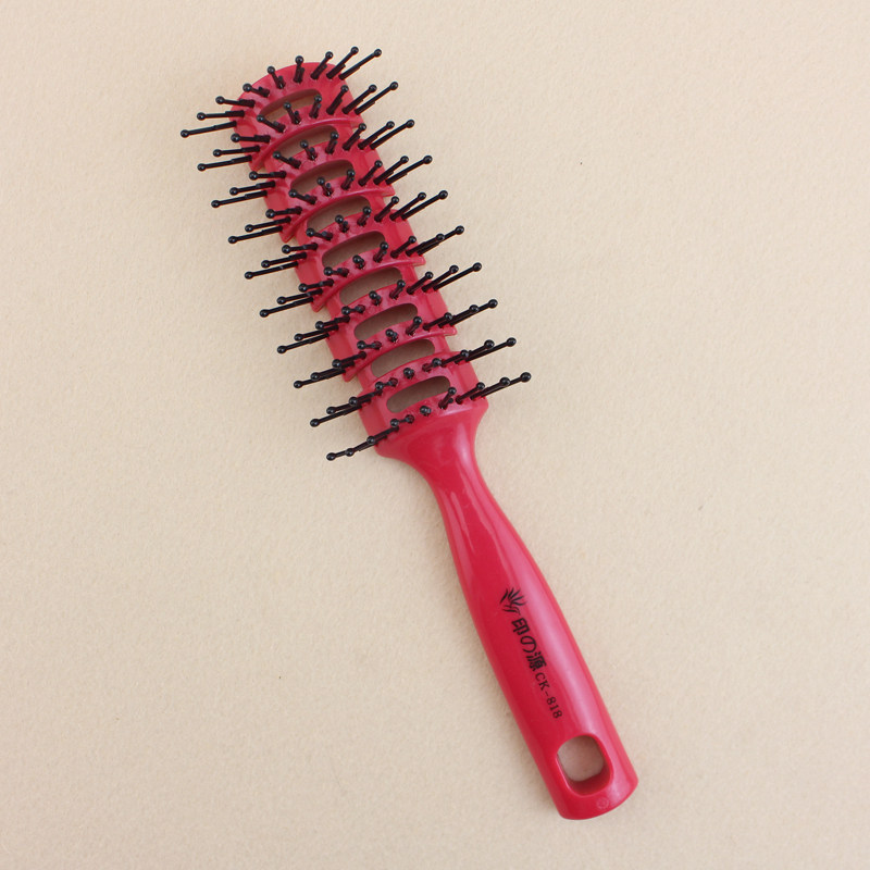 专业印之源排骨梳九排梳吹油头卷发耐高温防静电抗菌木纹造型梳子,淘宝优惠券,粉丝福利购,淘宝优惠卷