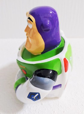 Toy Story玩具总动员巴斯光年陶瓷首饰盒存物罐茶壶菸缸收纳盒