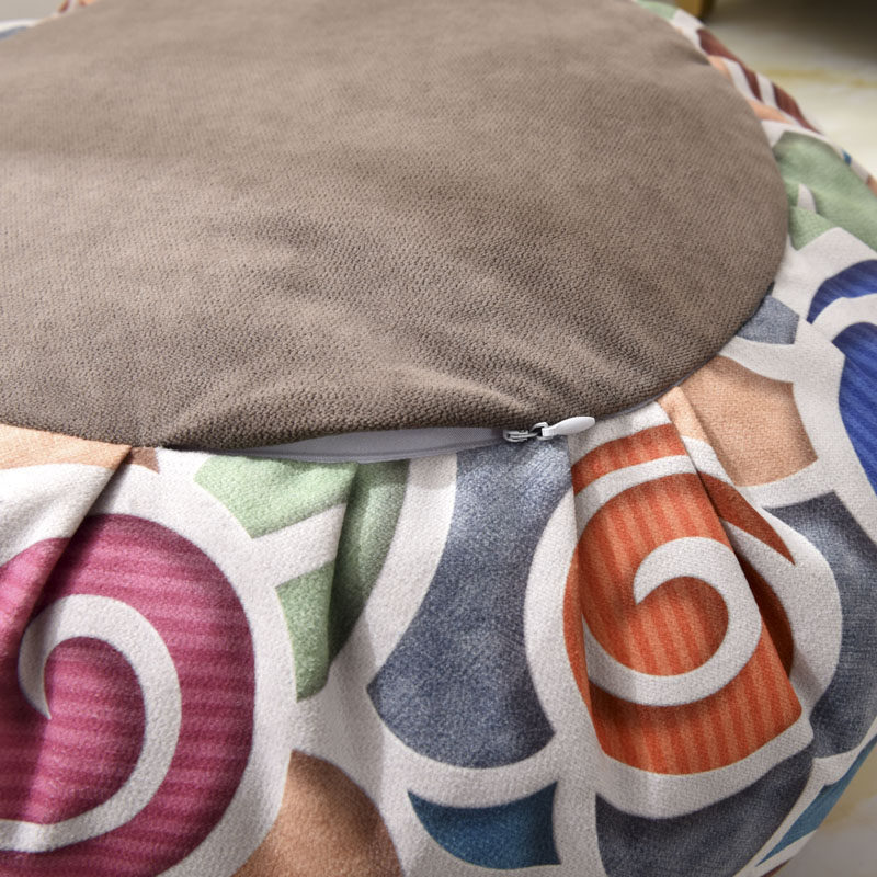 榻榻米垫子家用地上坐墩可拆洗布艺加厚圆形日式地板蒲团打坐坐垫,淘宝优惠券,粉丝福利购,淘宝优惠卷