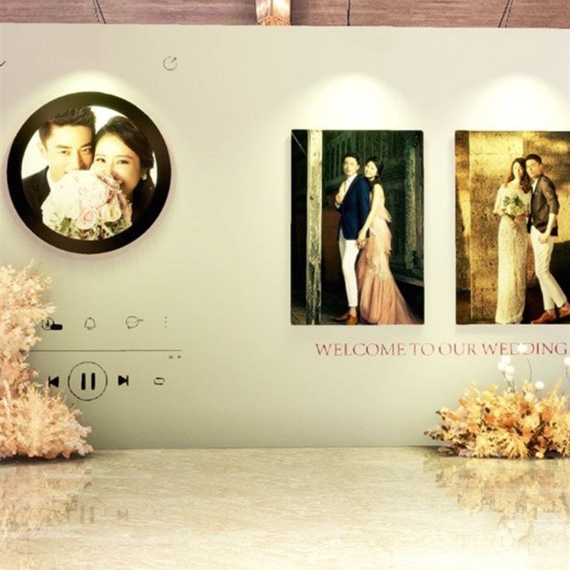 婚礼留影区背景墙素材全套kt板布置简约农村酒店结婚现场迎宾道具,淘宝优惠券,粉丝福利购,淘宝优惠卷