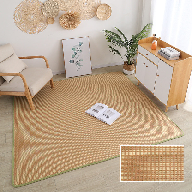 藤编凉席地毯客厅宝宝爬行地垫卧室床边榻榻米满铺凉席藤席,淘宝优惠券,粉丝福利购,淘宝优惠卷