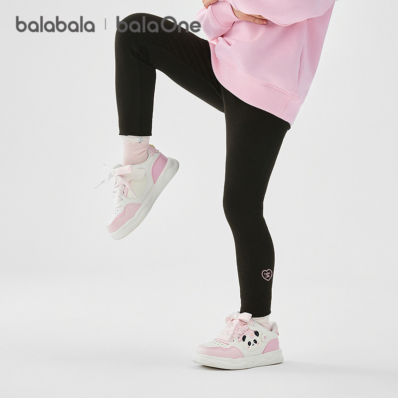 巴拉巴拉童装女童打底裤儿童裤子秋2025新款中小童长裤弹力裤舒适,淘宝优惠券,粉丝福利购,淘宝优惠卷