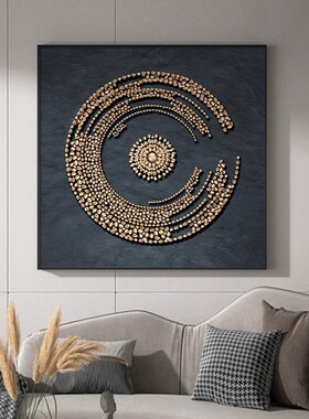 时运享通入户玄关柜装饰画轻奢高级感客厅画2024新款壁画餐厅挂画