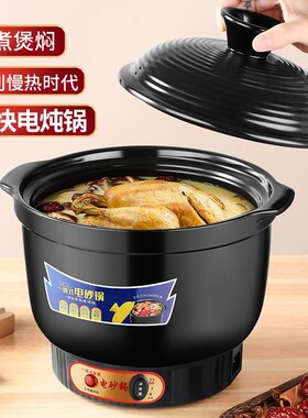 专门熬中药的砂锅煮中药专用锅自动电砂锅熬药熬汤两用多功能电炖