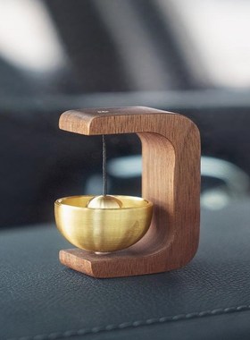 多巴胺纯铜门铃 店铺车载解压小铃铛  中M控台桌面创意装饰品摆件