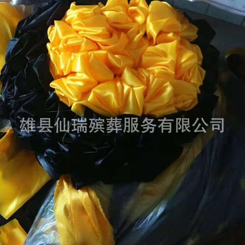 厂  家供应车头花 灵车花 灵堂装饰花 灵堂花 仙瑞殡葬用 - 图2