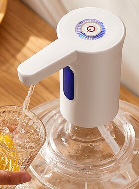 桶装水抽水器电动饮水机家用智能充电式上水器纯净水桶自动压水器