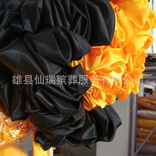 厂  家供应车头花 灵车花 灵堂装饰花 灵堂花 仙瑞殡葬用 - 图1