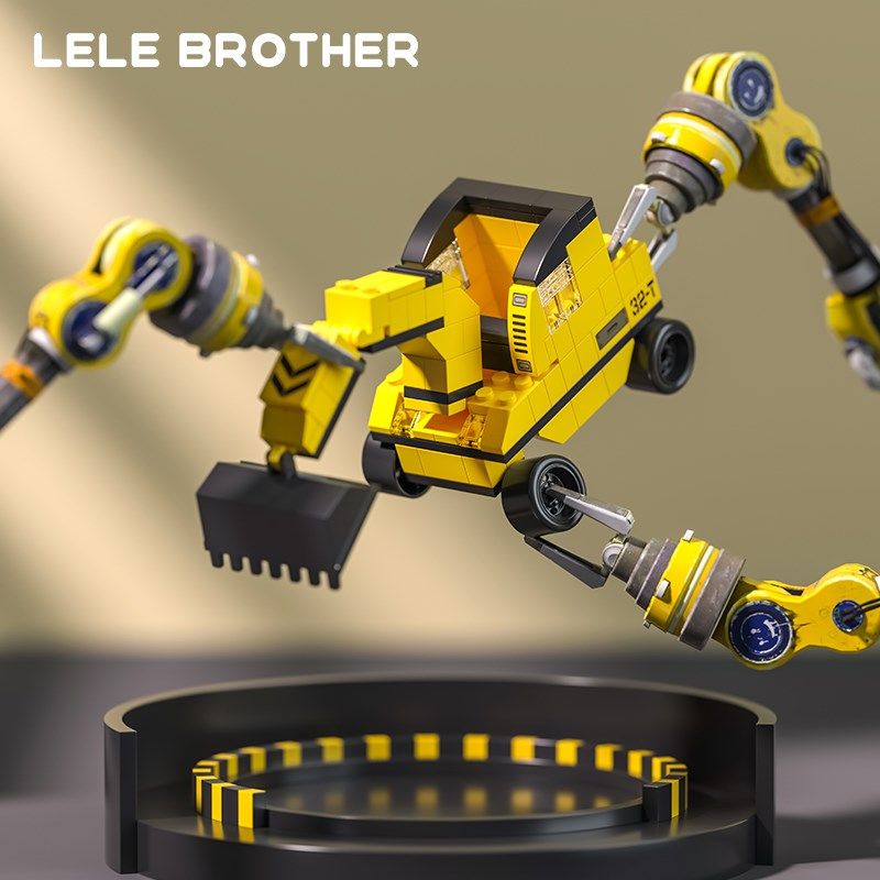 中国积木儿童益智拼装工程车系列男孩拼插汽车模型小颗粒拼图礼物,淘宝优惠券,粉丝福利购,淘宝优惠卷