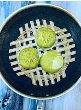 纯手工竹制蒸锅架子蒸垫传统蒸架
